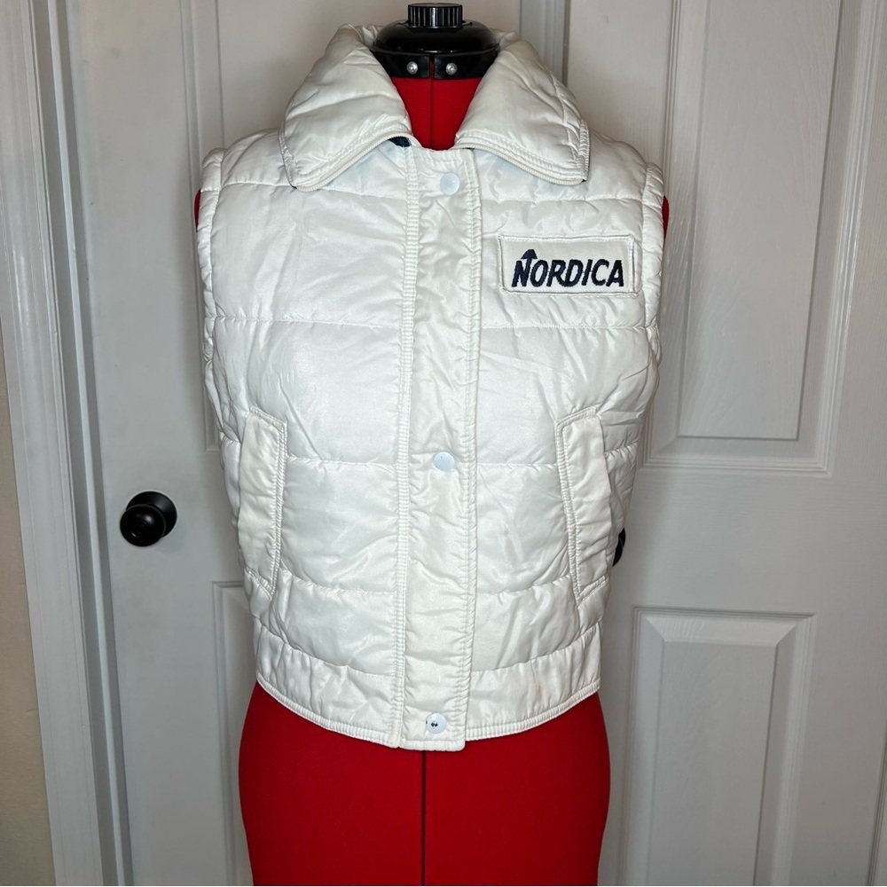 Vintage Smash Nordica Puffer Vest Full Zip Women's XS - S? See Measurements